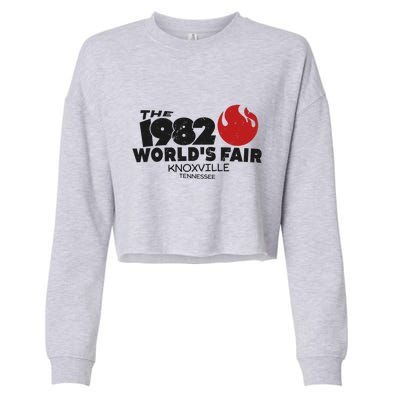 The 1982 Worlds Fair In Knoxville Tennessee Cropped Pullover Crew