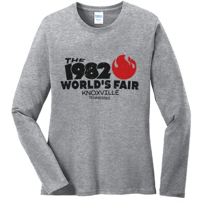 The 1982 Worlds Fair In Knoxville Tennessee Ladies Long Sleeve Shirt