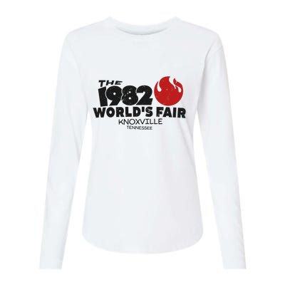 The 1982 Worlds Fair In Knoxville Tennessee Womens Cotton Relaxed Long Sleeve T-Shirt