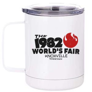 The 1982 Worlds Fair In Knoxville Tennessee 12 oz Stainless Steel Tumbler Cup