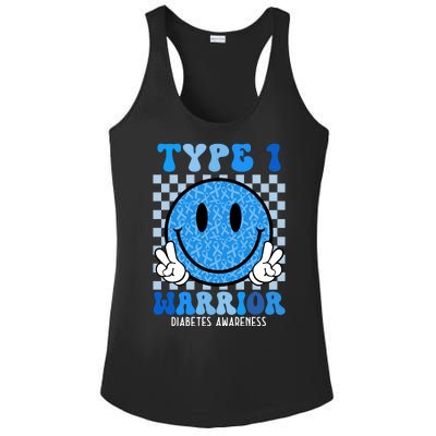 Type 1 Warrior Diabetes Awareness Ladies PosiCharge Competitor Racerback Tank