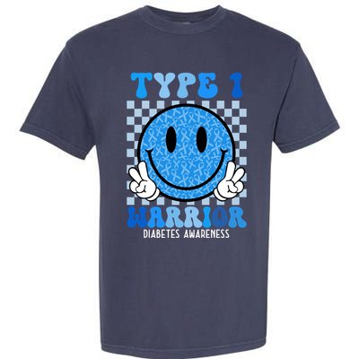 Type 1 Warrior Diabetes Awareness Garment-Dyed Heavyweight T-Shirt