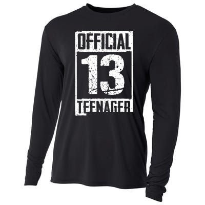 Teenager 13 Years Old Gifts 13th Birthday Boy Girl Cooling Performance Long Sleeve Crew