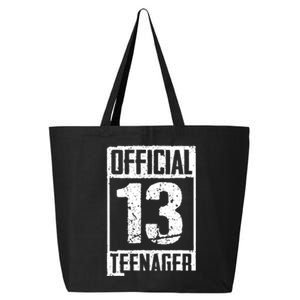 Teenager 13 Years Old Gifts 13th Birthday Boy Girl 25L Jumbo Tote