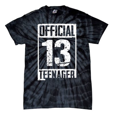 Teenager 13 Years Old Gifts 13th Birthday Boy Girl Tie-Dye T-Shirt