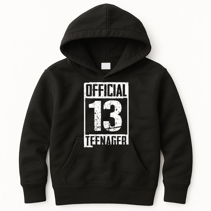 Teenager 13 Years Old Gifts 13th Birthday Boy Girl Kids Hoodie