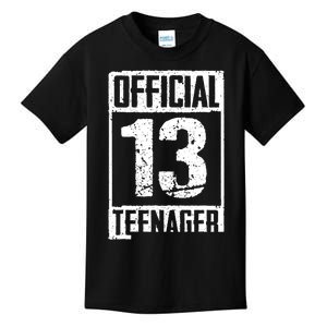 Teenager 13 Years Old Gifts 13th Birthday Boy Girl Kids T-Shirt