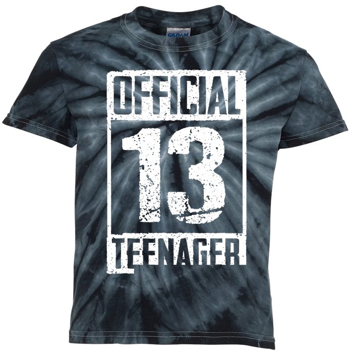 Teenager 13 Years Old Gifts 13th Birthday Boy Girl Kids Tie-Dye T-Shirt