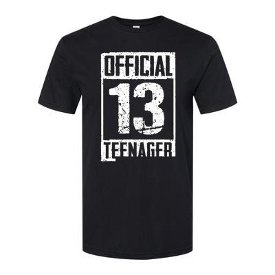 Teenager 13 Years Old Gifts 13th Birthday Boy Girl Softstyle® CVC T-Shirt