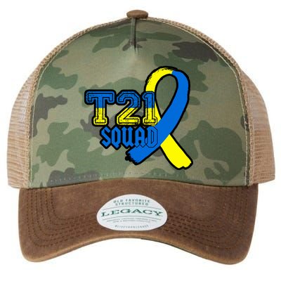 T21 Squad Down Syndrome Awareness Legacy Tie Dye Trucker Hat