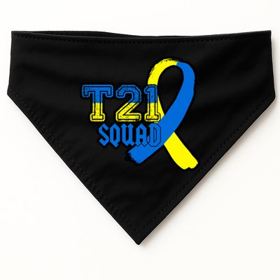 T21 Squad Down Syndrome Awareness USA-Made Doggie Bandana