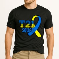 T21 Squad Down Syndrome Awareness Cooling Performance Crew T-Shirt
