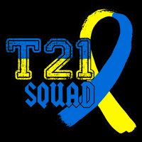 T21 Squad Down Syndrome Awareness Cooling Performance Crew T-Shirt