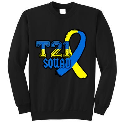 T21 Squad Down Syndrome Awareness Sweatshirt