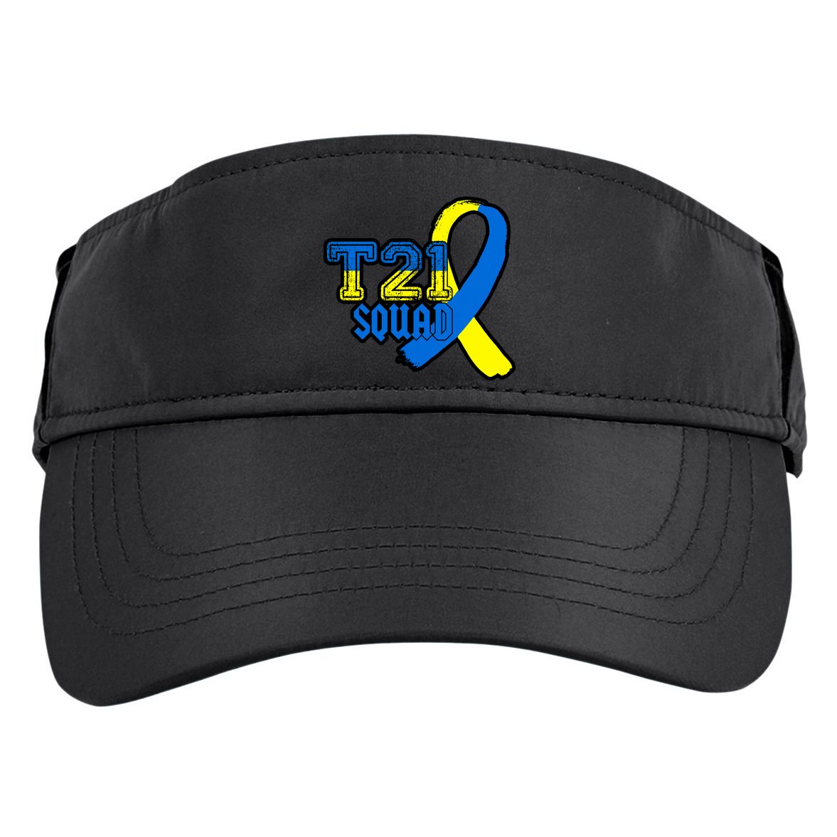 T21 Squad Down Syndrome Awareness Adult Drive Performance Visor