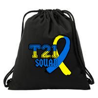 T21 Squad Down Syndrome Awareness Drawstring Bag