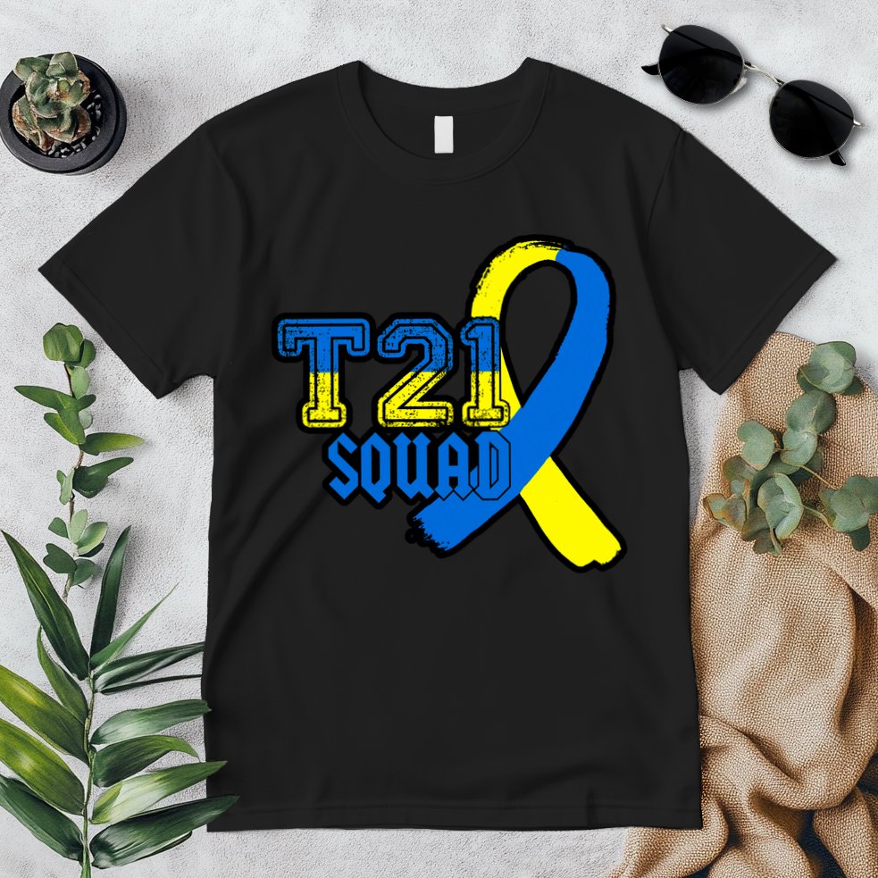 T21 Squad Down Syndrome Awareness Premium T-Shirt