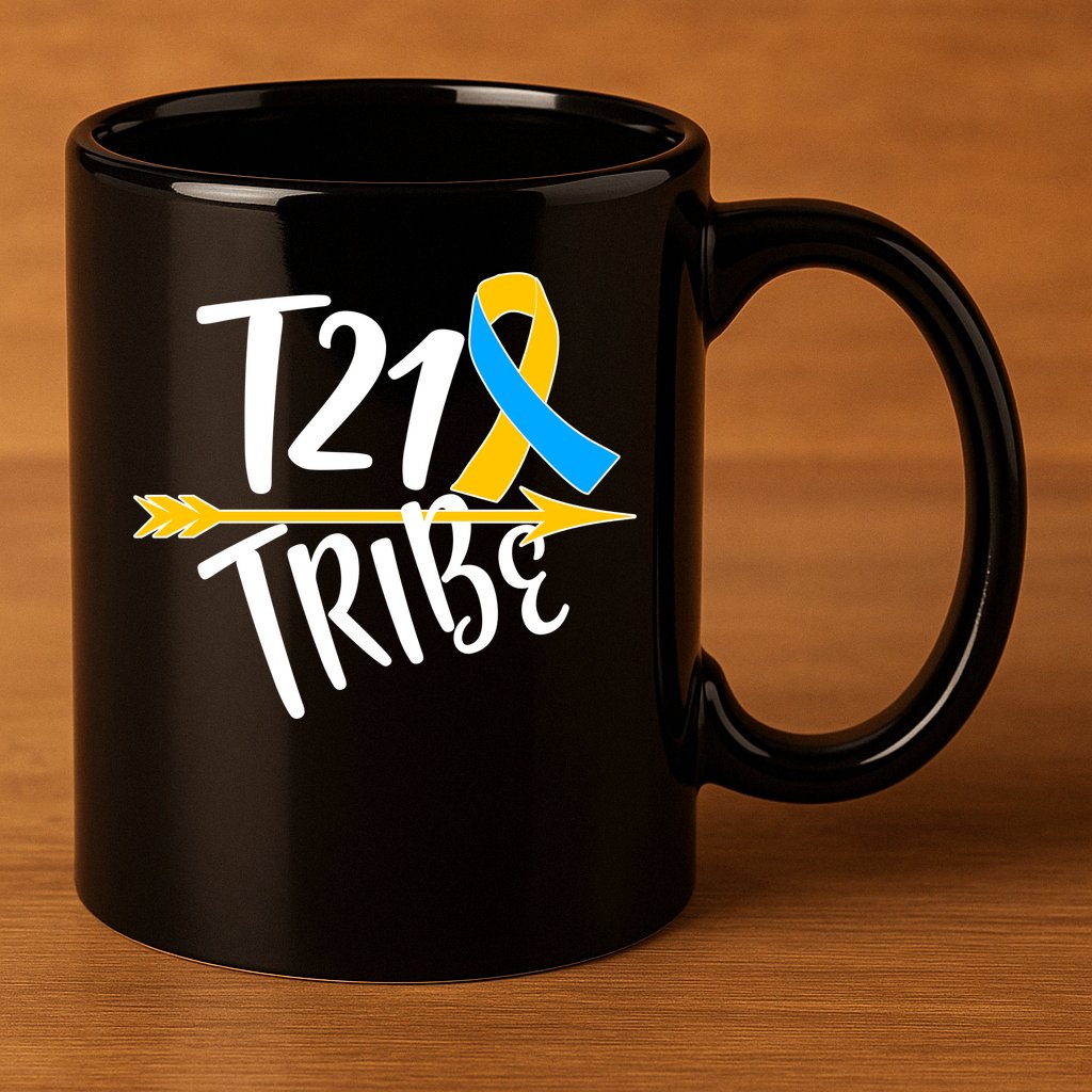 T21 Tribe - Down Syndrome Awareness 11oz C Handle Ceramic Mug