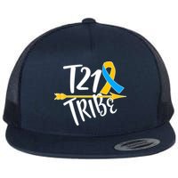 T21 Tribe - Down Syndrome Awareness Flat Bill Trucker Hat