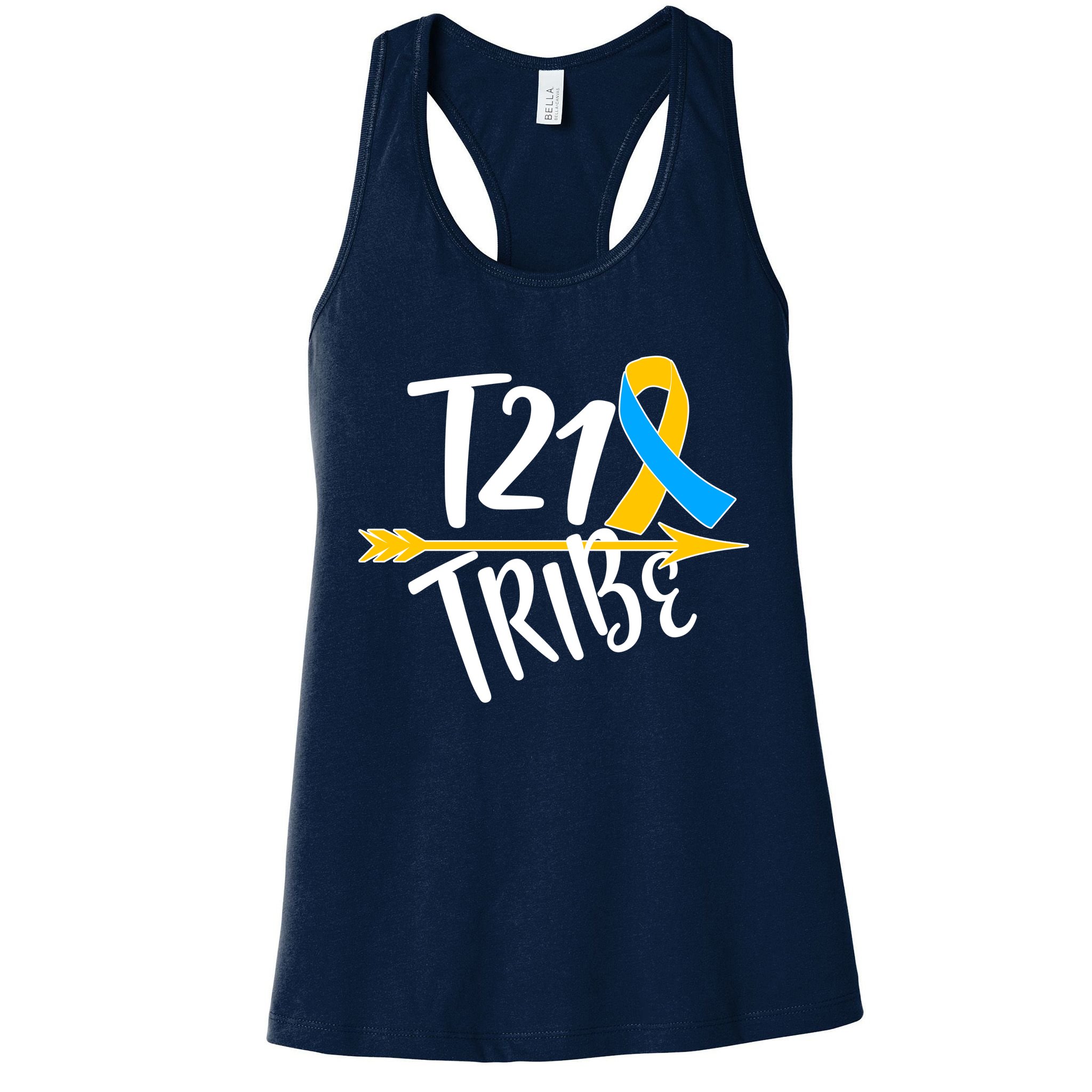 T21 Tribe - Down Syndrome Awareness Womens Tank Top