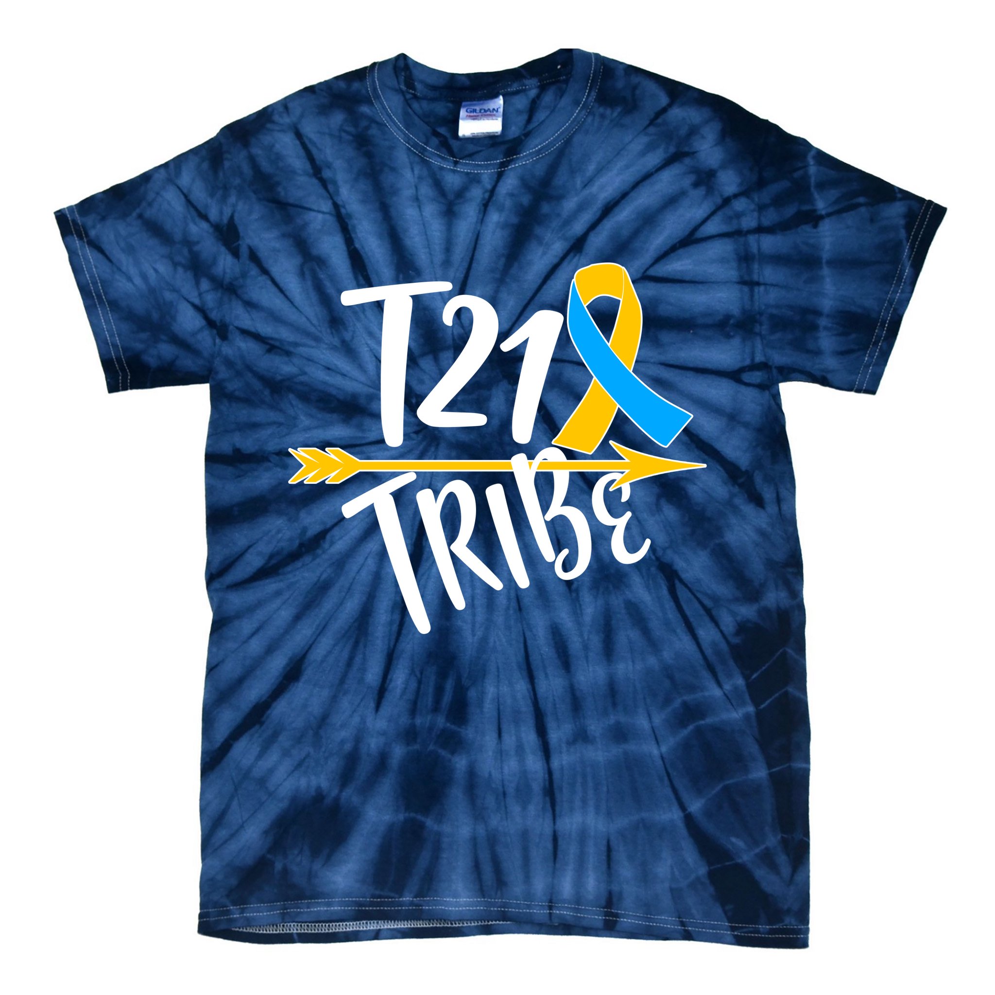 T21 Tribe - Down Syndrome Awareness Tie-Dye T-Shirt