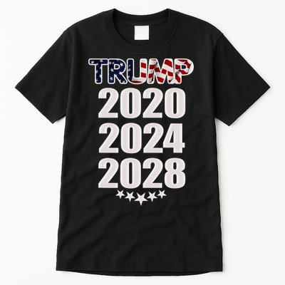 Trump 2020 2024 2028 Trump 4ever Vote Wisely Tall T-Shirt