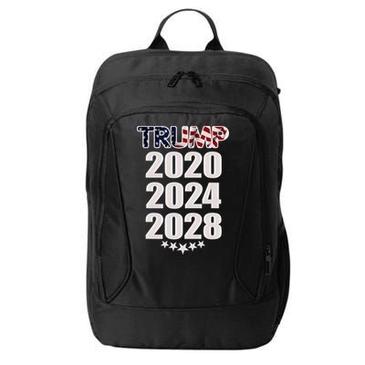Trump 2020 2024 2028 Trump 4ever Vote Wisely City Backpack