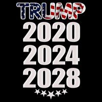Trump 2020 2024 2028 Trump 4ever Vote Wisely Bucket Hat