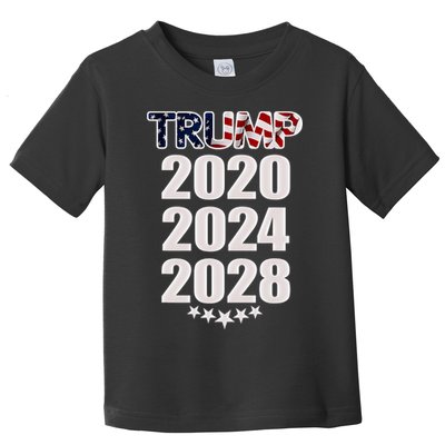 Trump 2020 2024 2028 Trump 4ever Vote Wisely Toddler T-Shirt