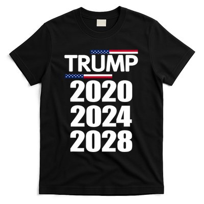 Trump 2020 2024 2028 Donald Trump Forever T-Shirt