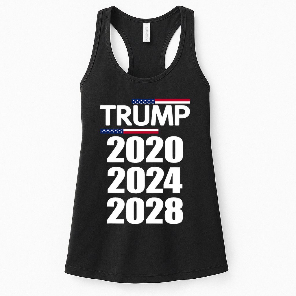 Trump 2020 2024 2028 Donald Trump Forever Womens Tank Top