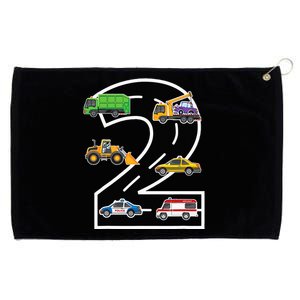 Two 2yr 2nd Birthday Boy 2 Years Old 2nd Birthday Decoration Grommeted Golf Towel