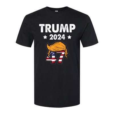 TRUMP 2024 47th President And Hair Softstyle® CVC T-Shirt