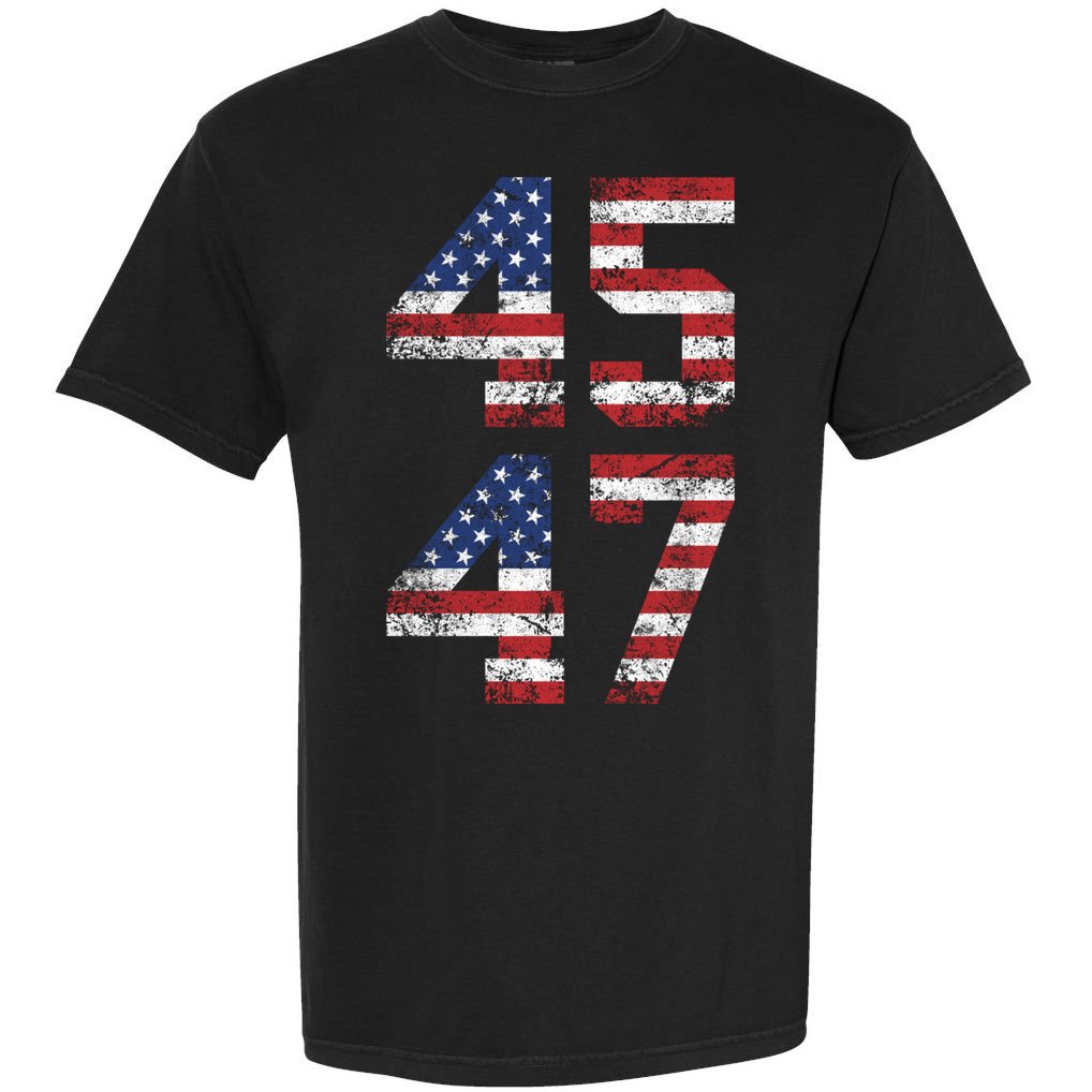 Trump 2024 45 47 Vintage Usa 45 47 Trump 2024 Comfort Colors T-Shirt