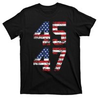 Trump 2024 45 47 Vintage Usa 45 47 Trump 2024 T-Shirt