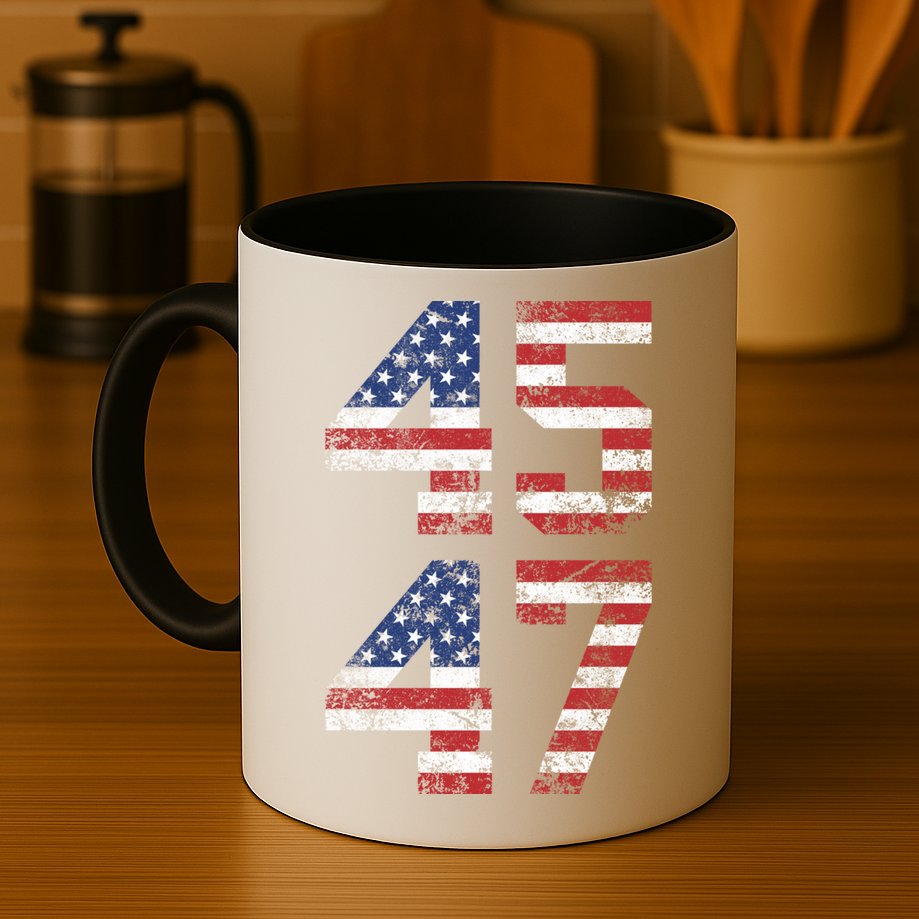 Trump 2024 45 47 Vintage Usa 45 47 Trump 2024 Mug