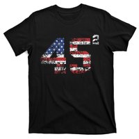 Trump 2024 45 Squared Second Term Usa Vintage T-Shirt