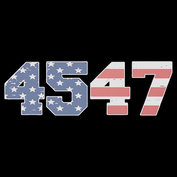 Trump 2024 45 47 American Flag 4547 Trump 2024 Backpack