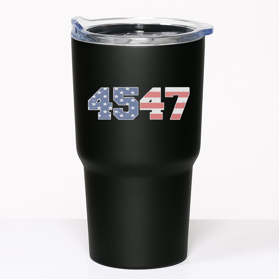 Trump 2024 45 47 American Flag 4547 Trump 2024 Tumbler