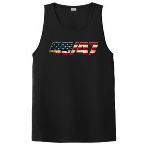 Trump 2024 45 47 American Flag PosiCharge Competitor Tank