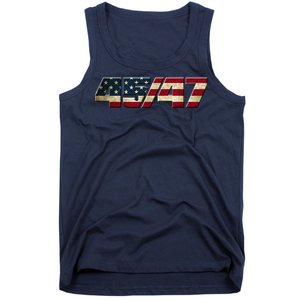 Trump 2024 45 47 American Flag Tank Top