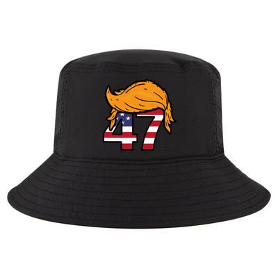 TRUMP 2024 47th President Hair Cool Comfort Performance Bucket Hat