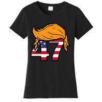 TRUMP 2024 47th President Hair Women's T-Shirt