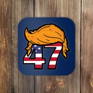 TRUMP 2024 47th President Hair Coaster