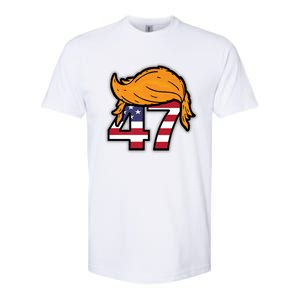 TRUMP 2024 47th President Hair Softstyle CVC T-Shirt