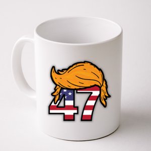 TRUMP 2024 47th President Hair Coffee Mug