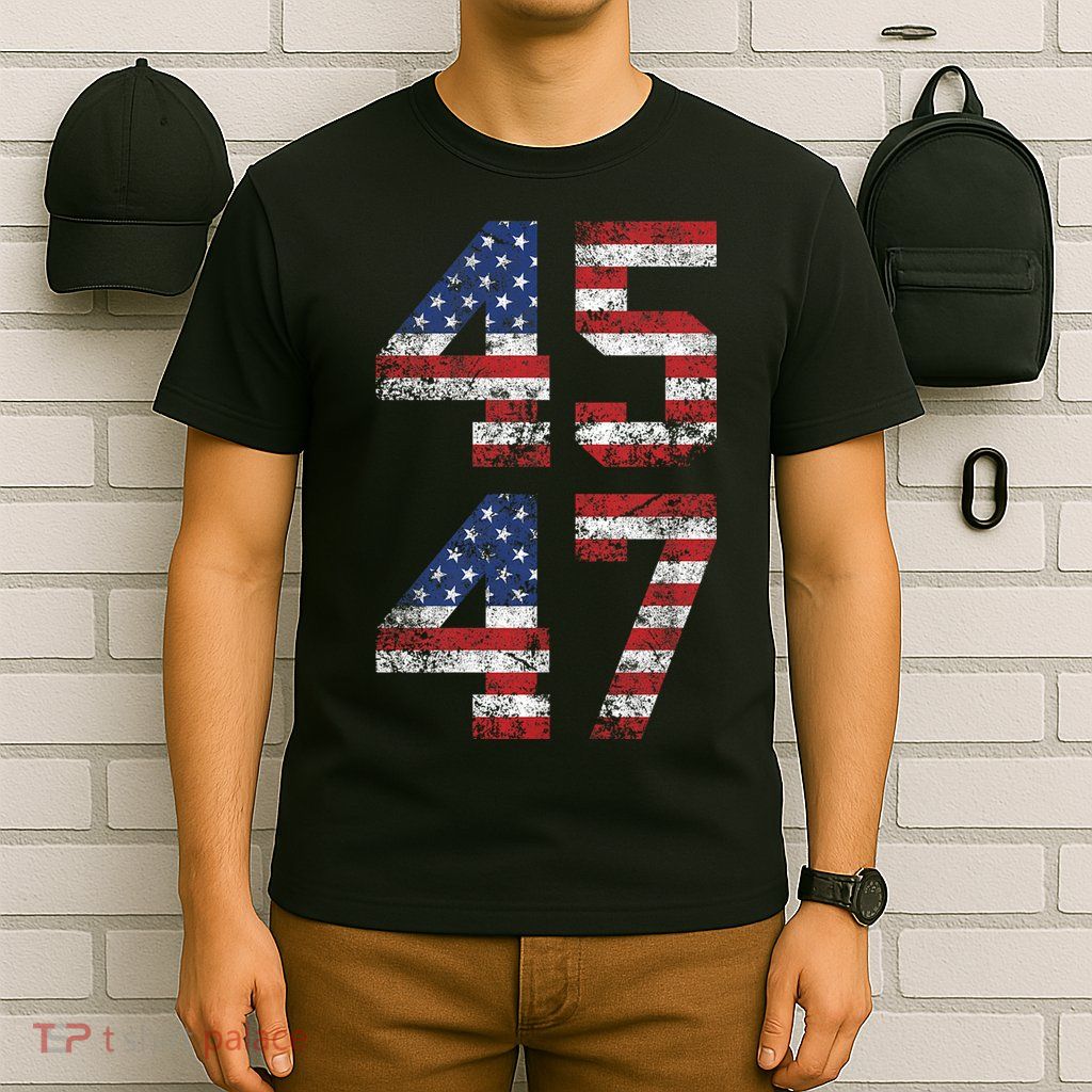 Trump 2024 45 47 Vintage Usa T-Shirt