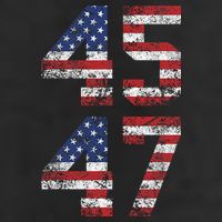 Trump 2024 45 47 Vintage Usa Flag Hat