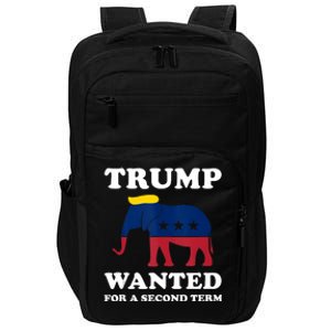 Trump 2024 45 Squared Trump Wanted For Second Term 2024 Impact Tech Backpack