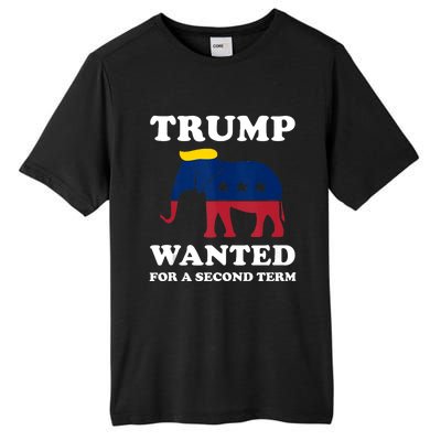 Trump 2024 45 Squared Trump Wanted For Second Term 2024 Tall Fusion ChromaSoft Performance T-Shirt